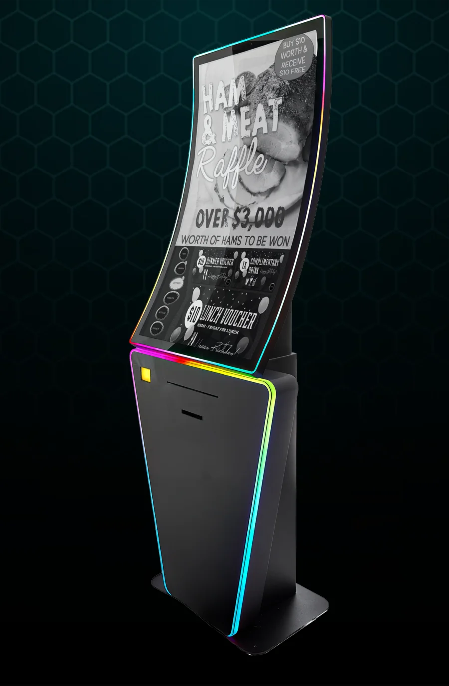 Pit Stop smart terminal kiosk